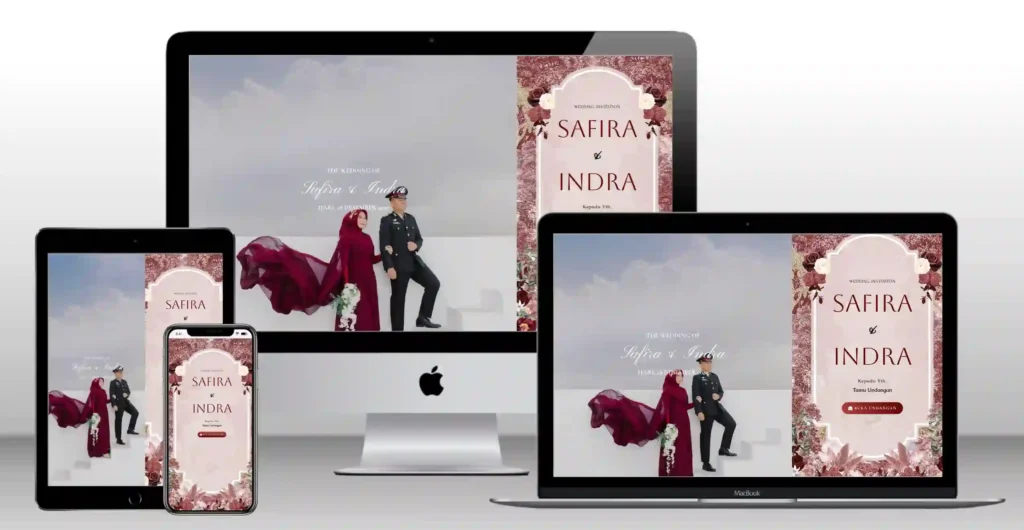 desain wedding invitation online